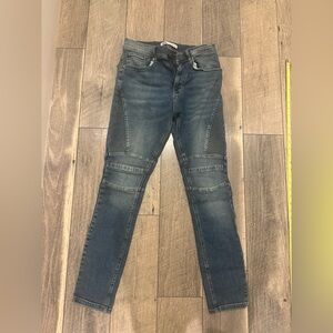 Zara Man Classic Blue Denim Skinny Jeans Size 31 for men